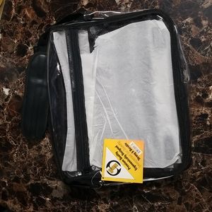 Clear Messenger/Computer Backpack, new